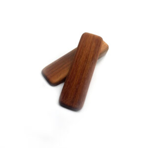 Door Stop Black Wood